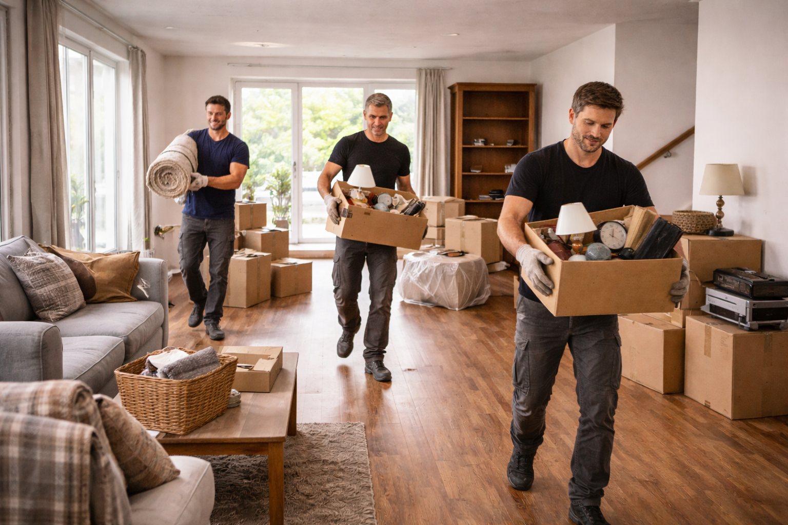 Hausräumung in Basel durch Räumprofi, strukturierte Räumung mit Entsorgung, Wertstofftrennung und besenreiner Übergabe