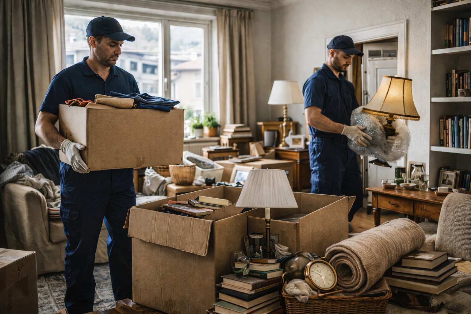 Nachlassräumung in Basel, diskrete Räumung nach Todesfall durch Räumprofi